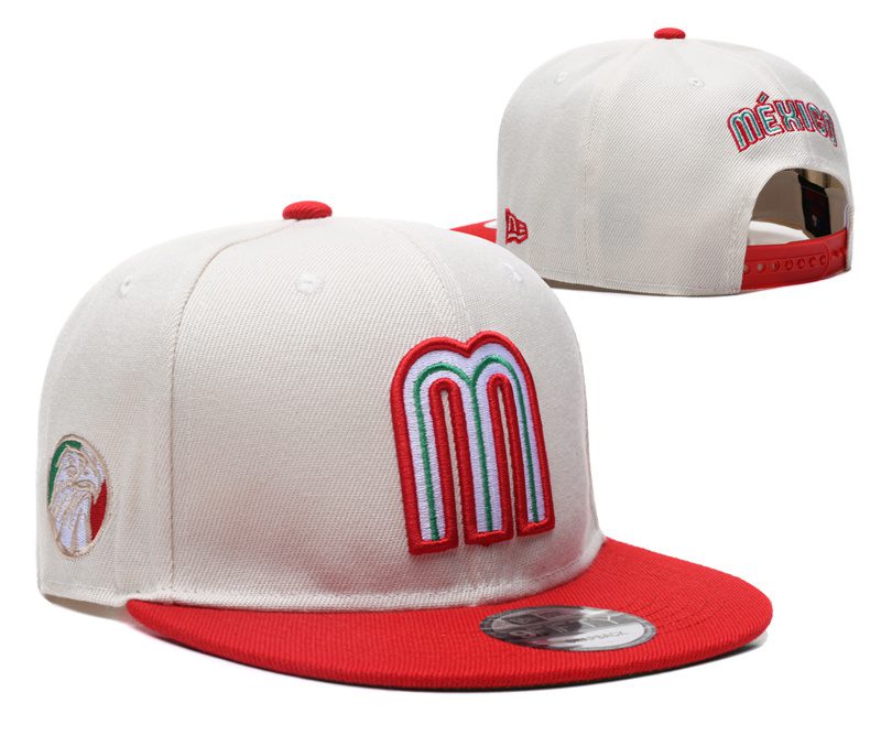 White/Red Baseball Hat
