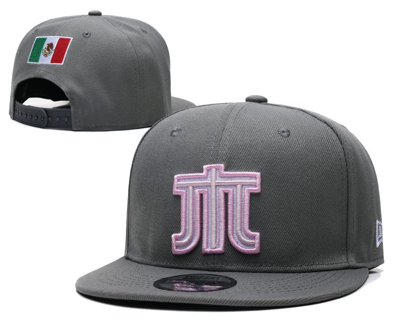 Gray/Pink Baseball Hat