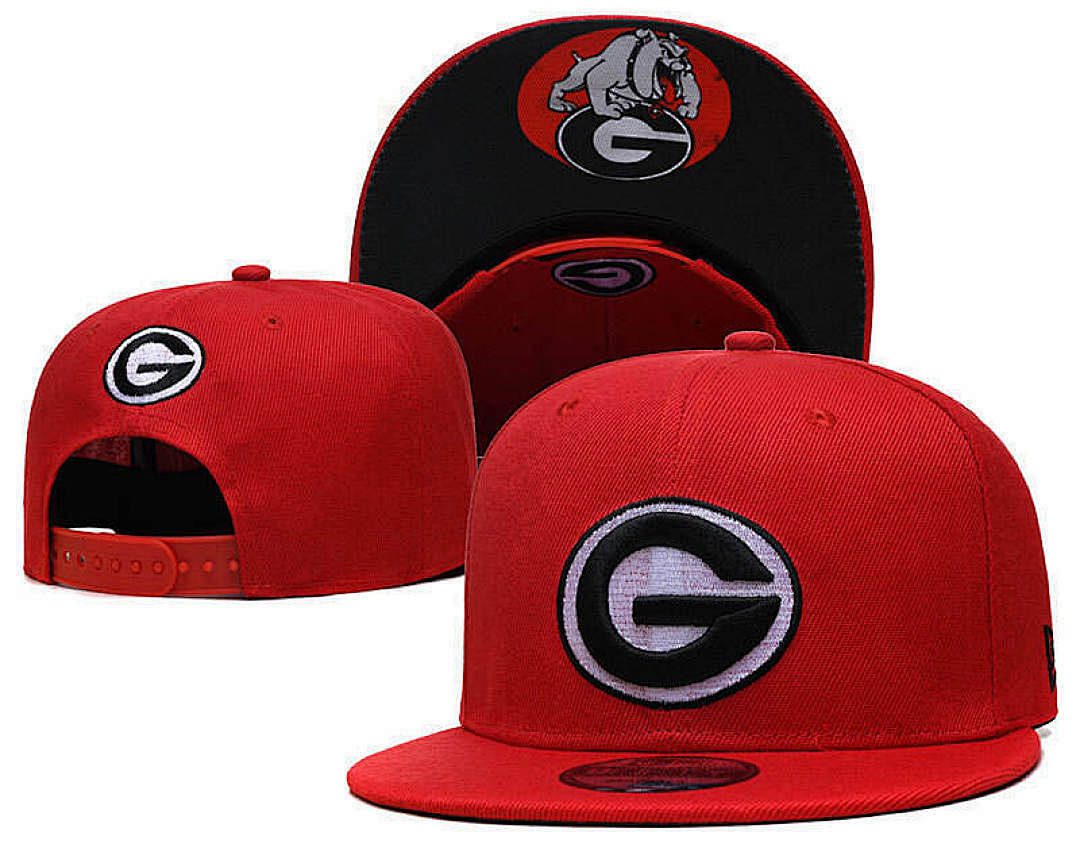 Red College Football Hat