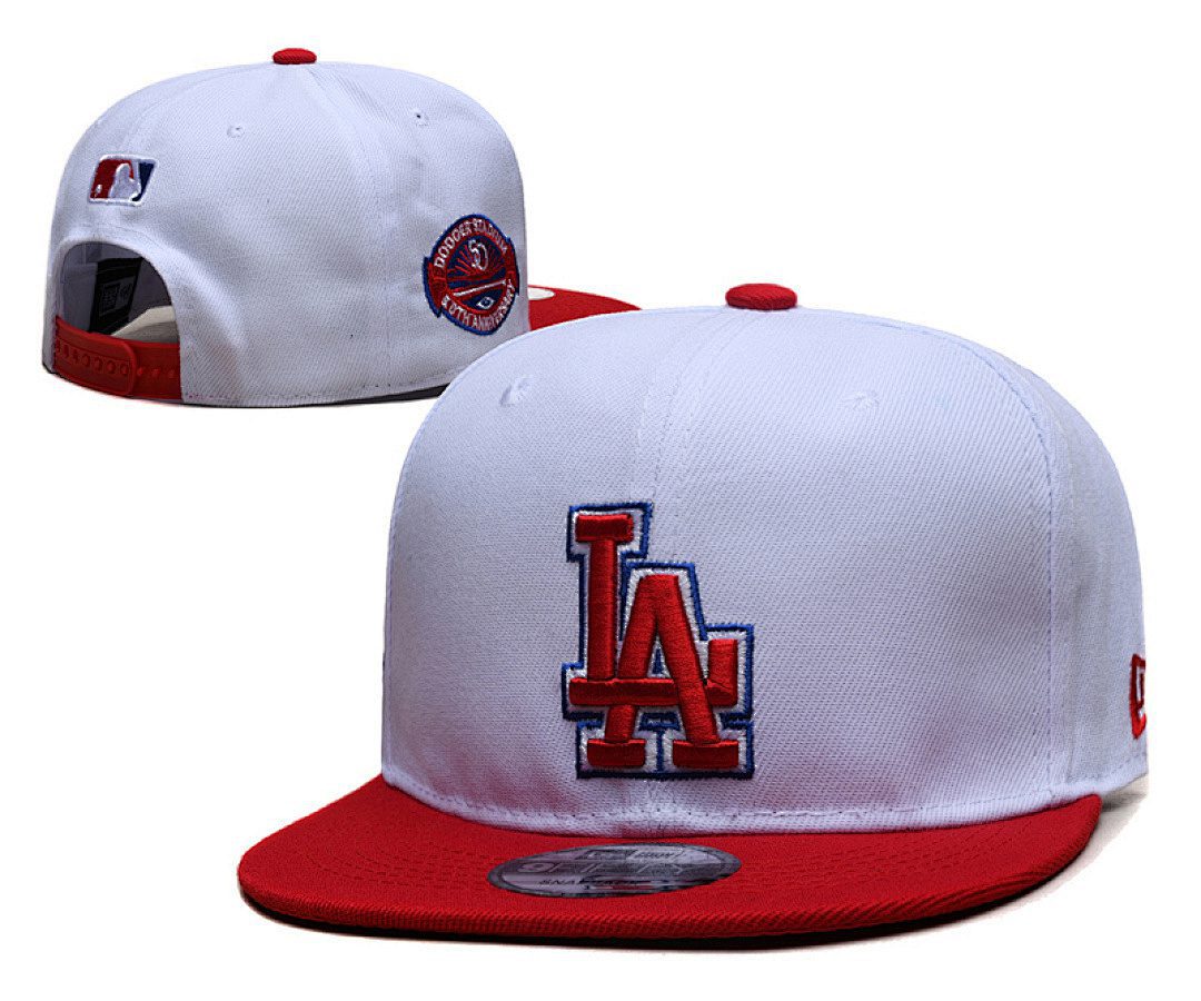 White/Red Baseball Hat