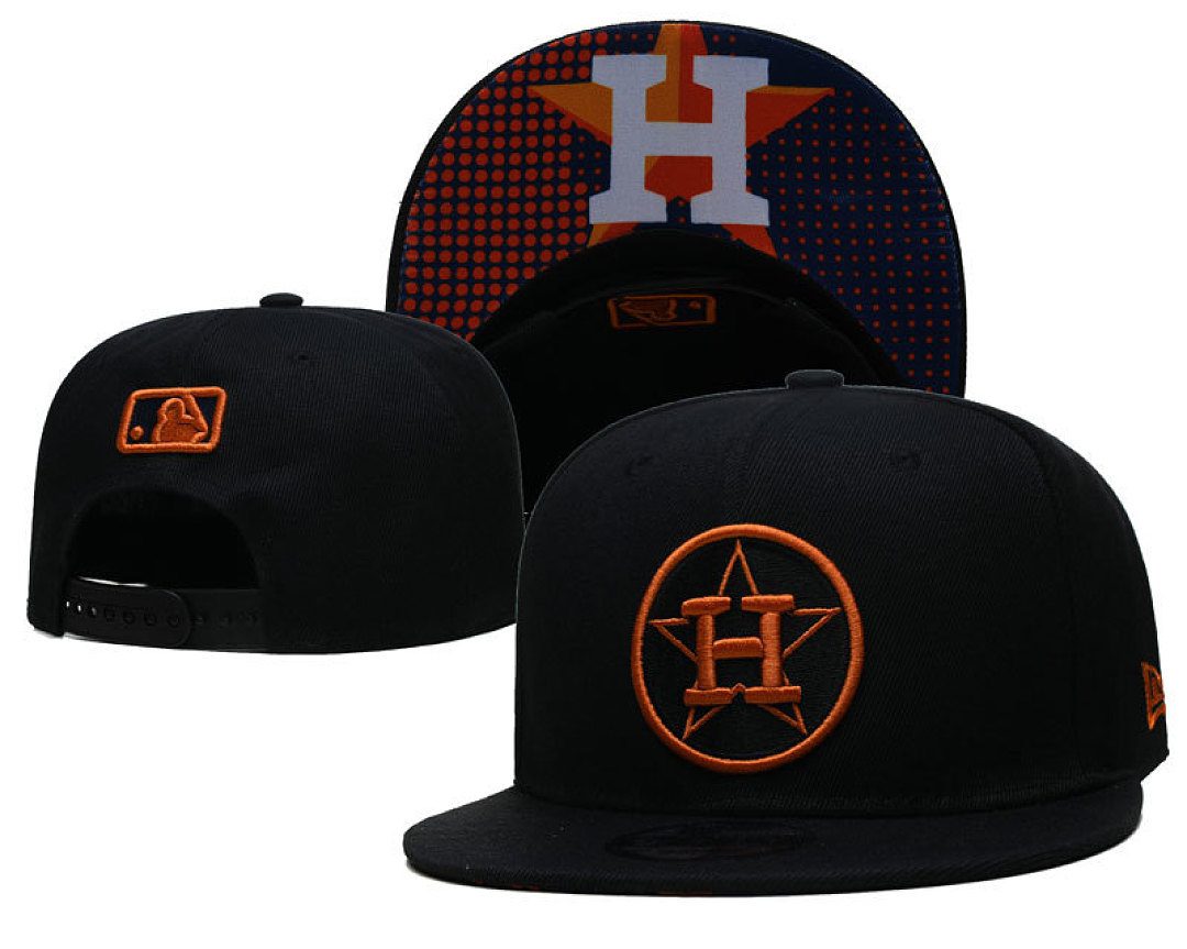Black/Orange Baseball Hat