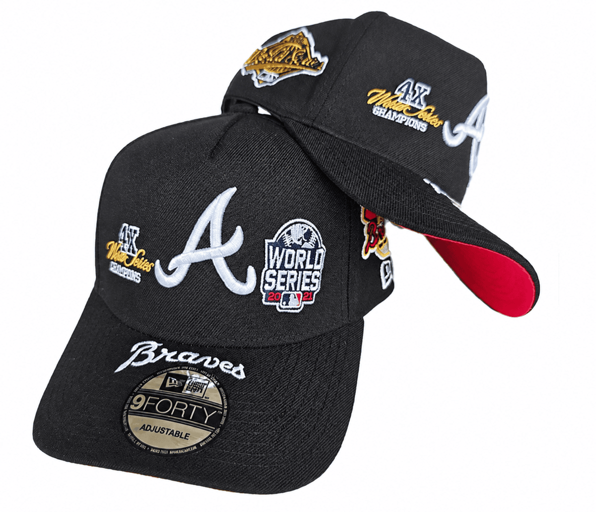 Black/Red Baseball Hat
