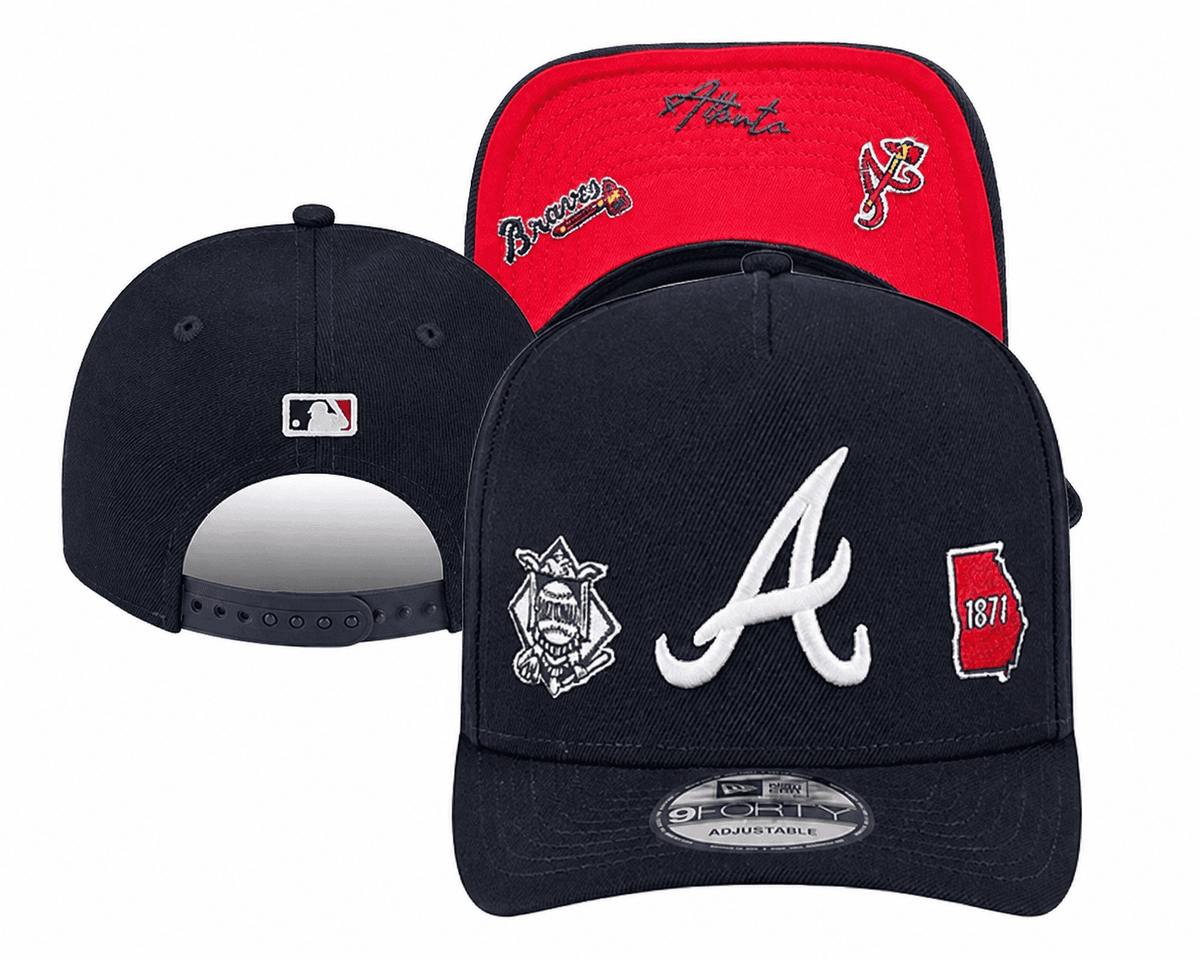 Navy/Red Baseball Hat