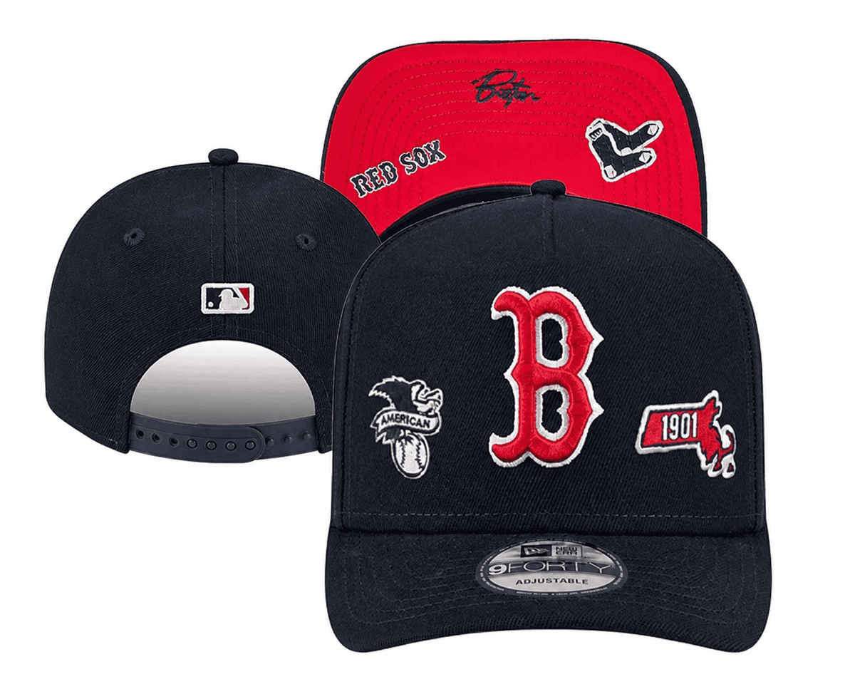 Navy/Red Baseball Hat