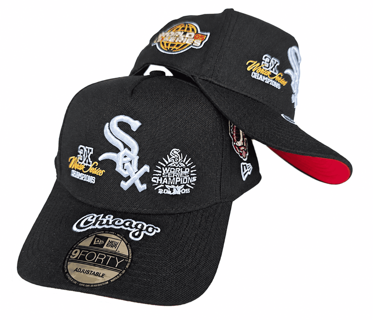 Black/Red Baseball Hat