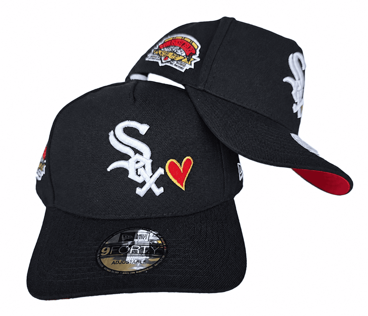Black/Red Baseball Hat
