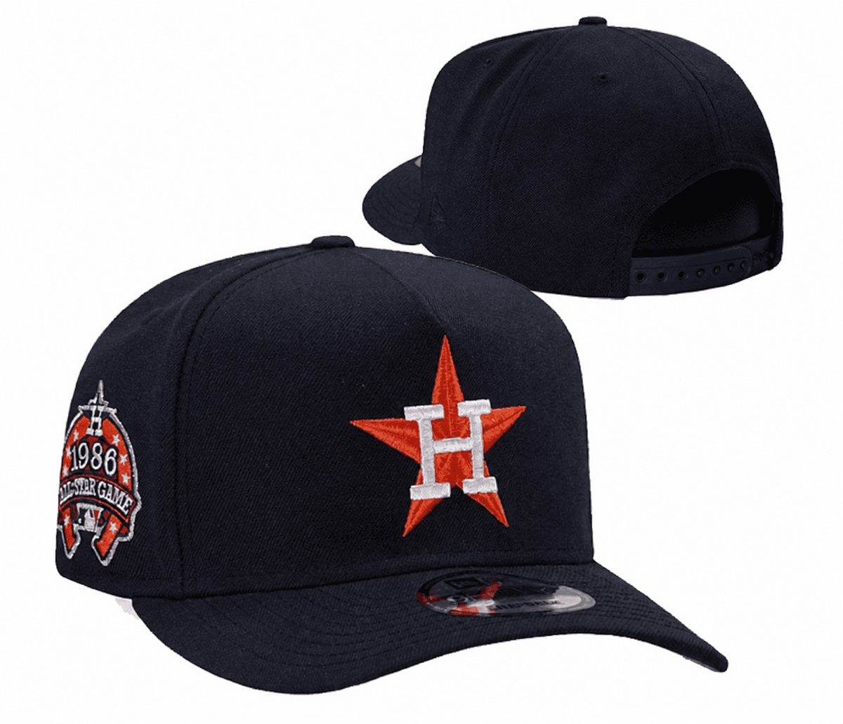 Navy/Orange Baseball Hat