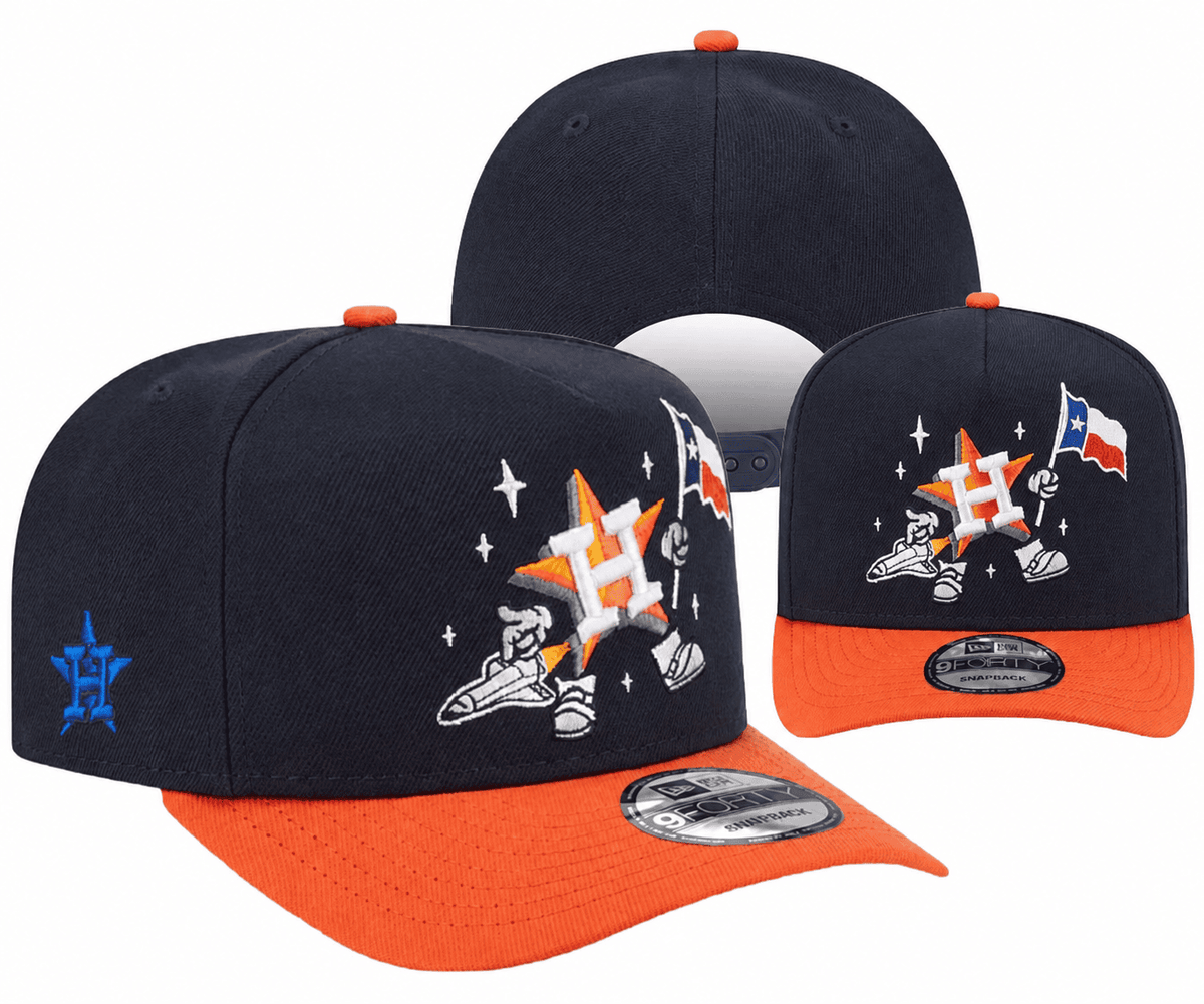 Navy/Orange Baseball Hat