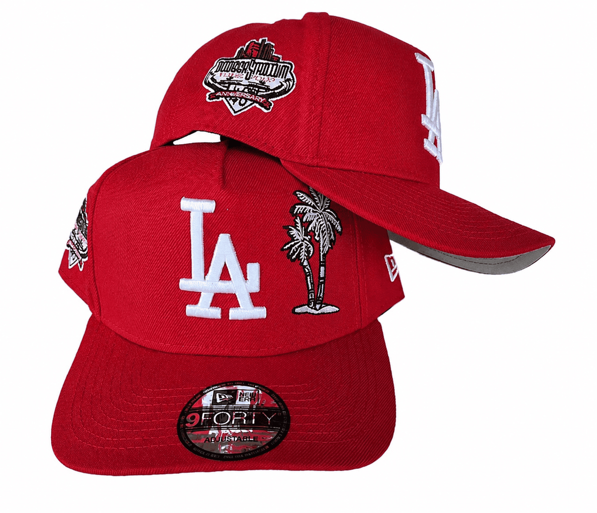 Red/Gray Baseball Hat
