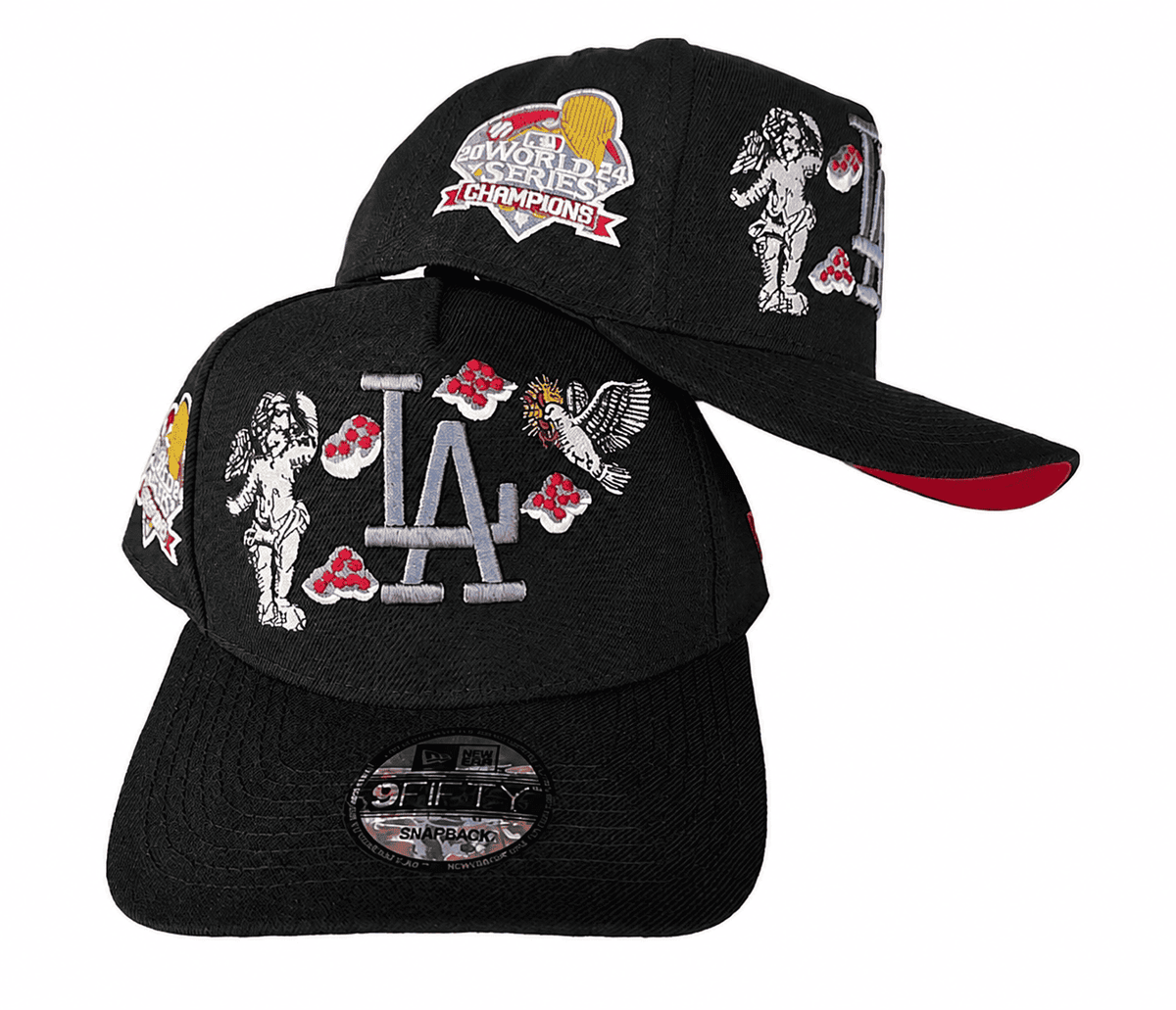 Black/Red Baseball Hat