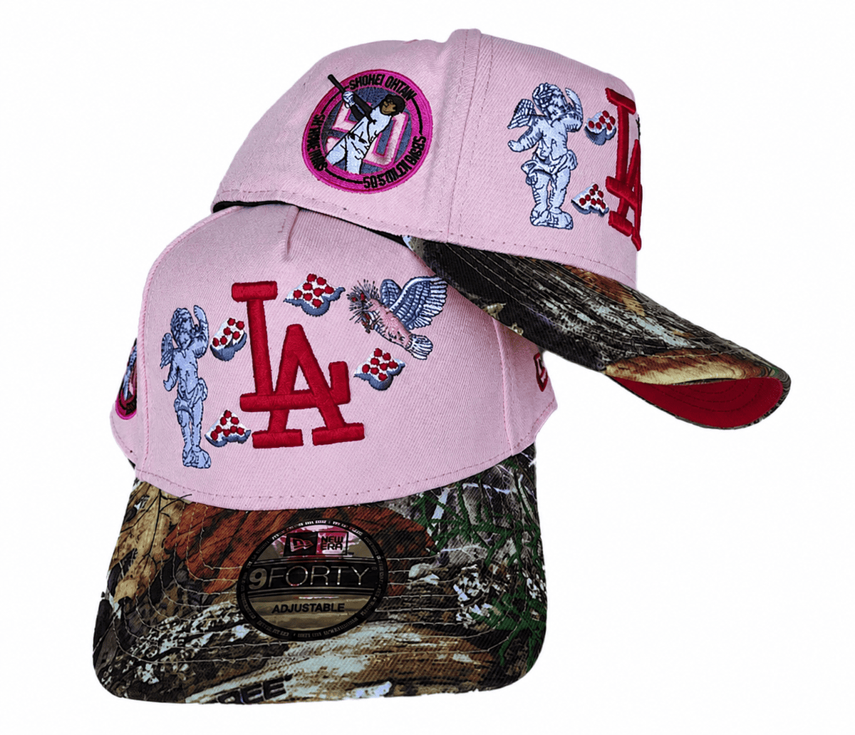 Pink/Camouflage Baseball Hat