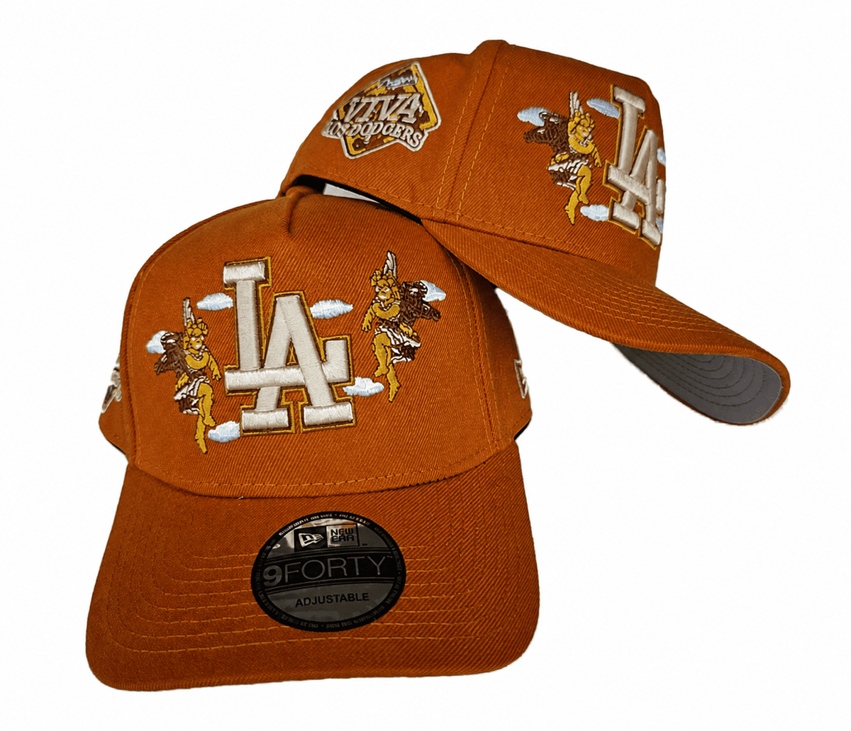 Orange/Gray Baseball Hat