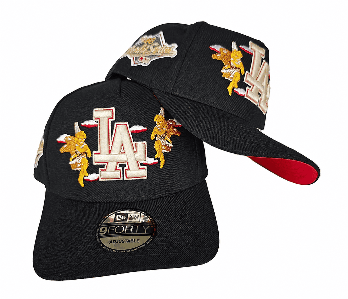 Black/Red Baseball Hat