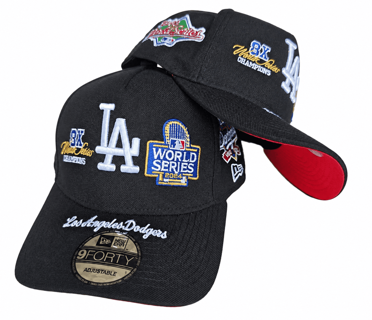 Black/Red Baseball Hat
