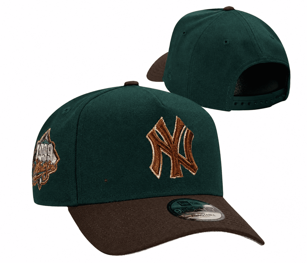 Dark Green/Brown Baseball Hat