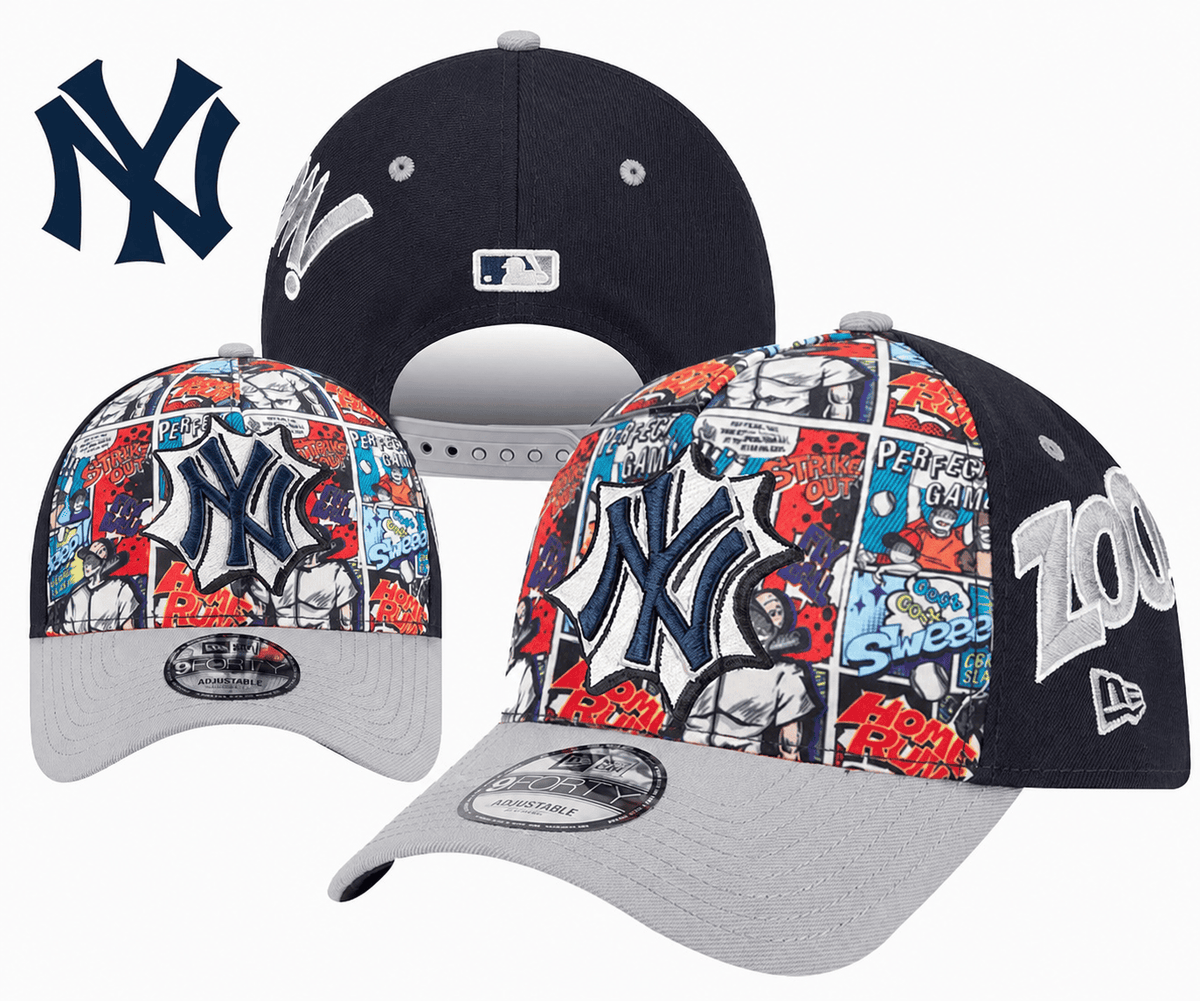 Navy/Gray Baseball Hat