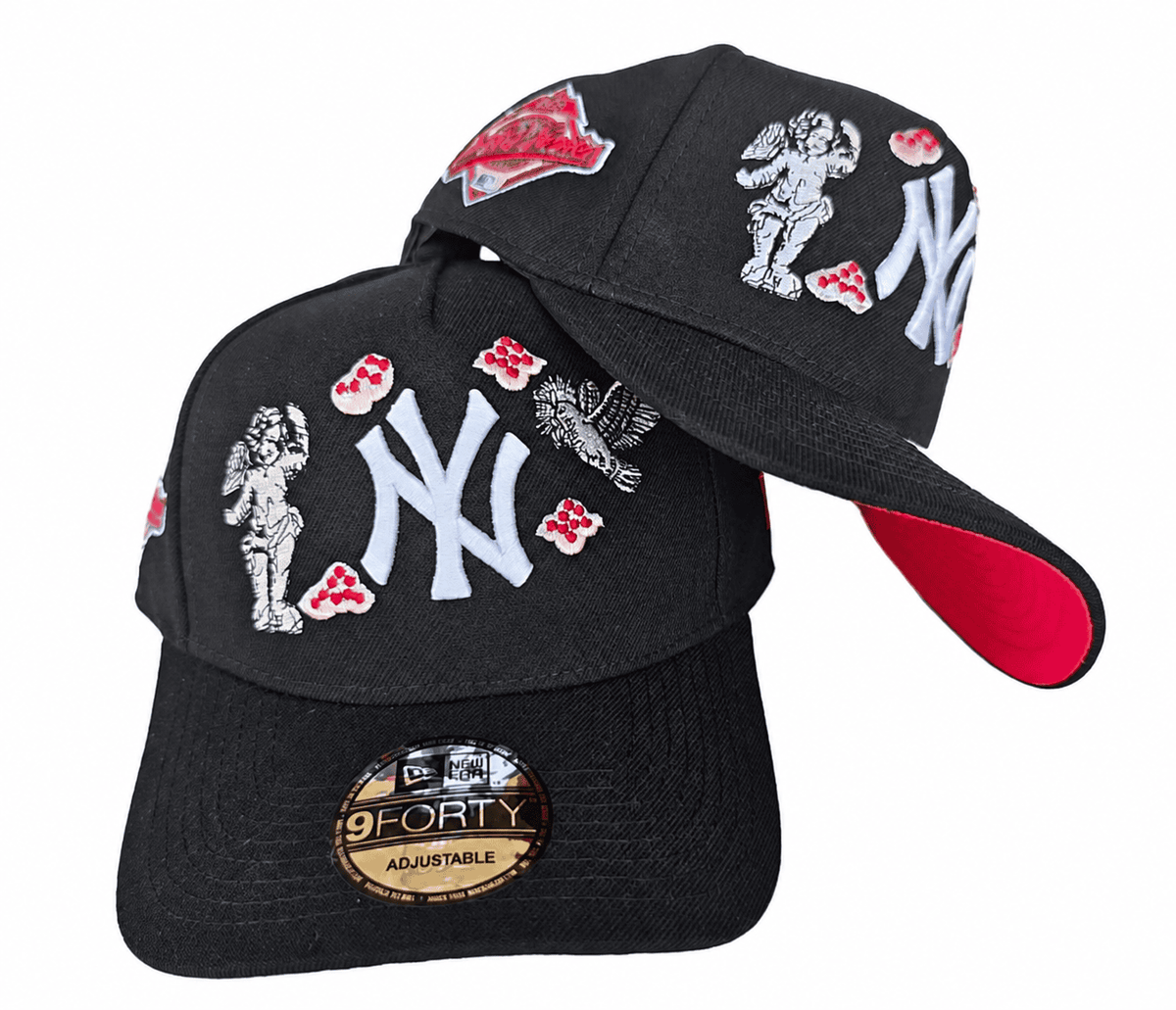 Black/Red Baseball Hat