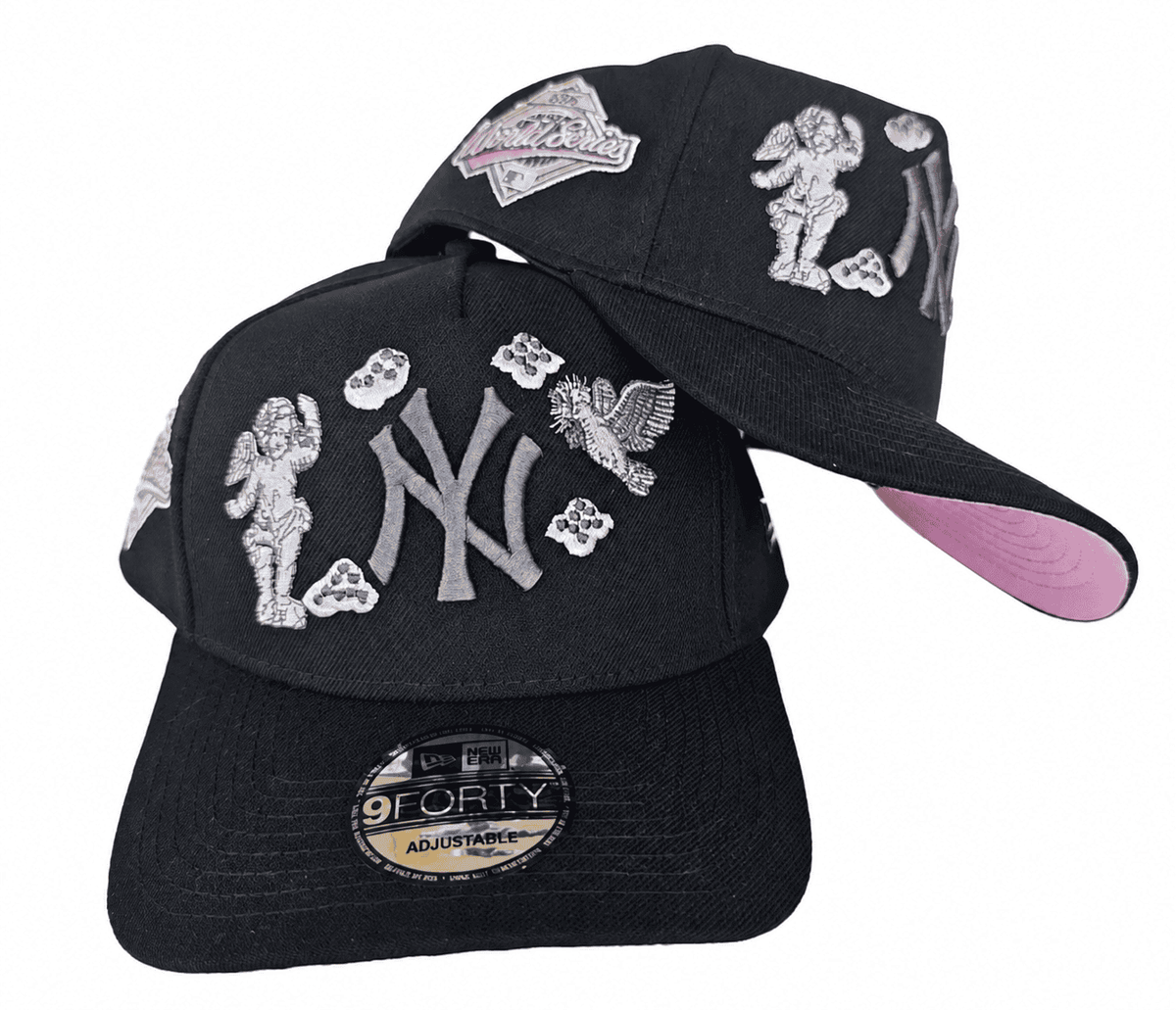 Black/Pink Baseball Hat