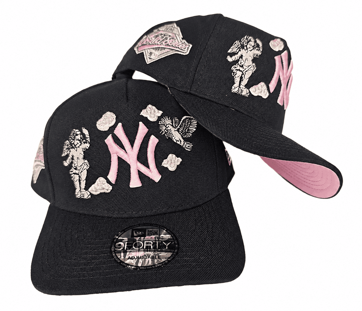 Black/Pink Baseball Hat