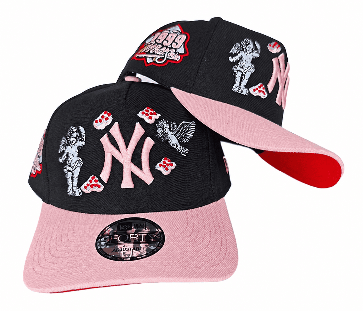 Black/Pink Baseball Hat