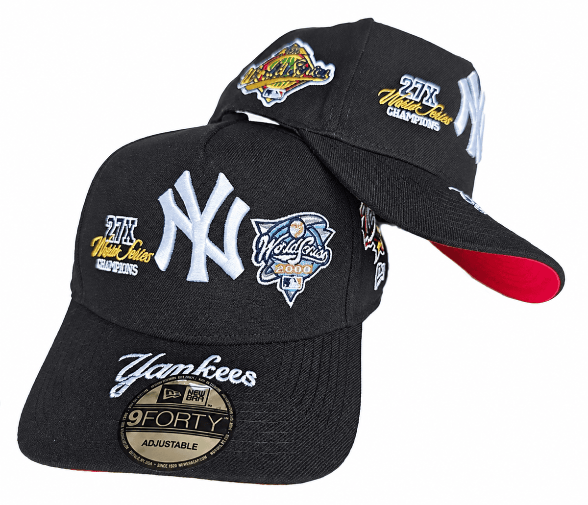 Black/Red Baseball Hat