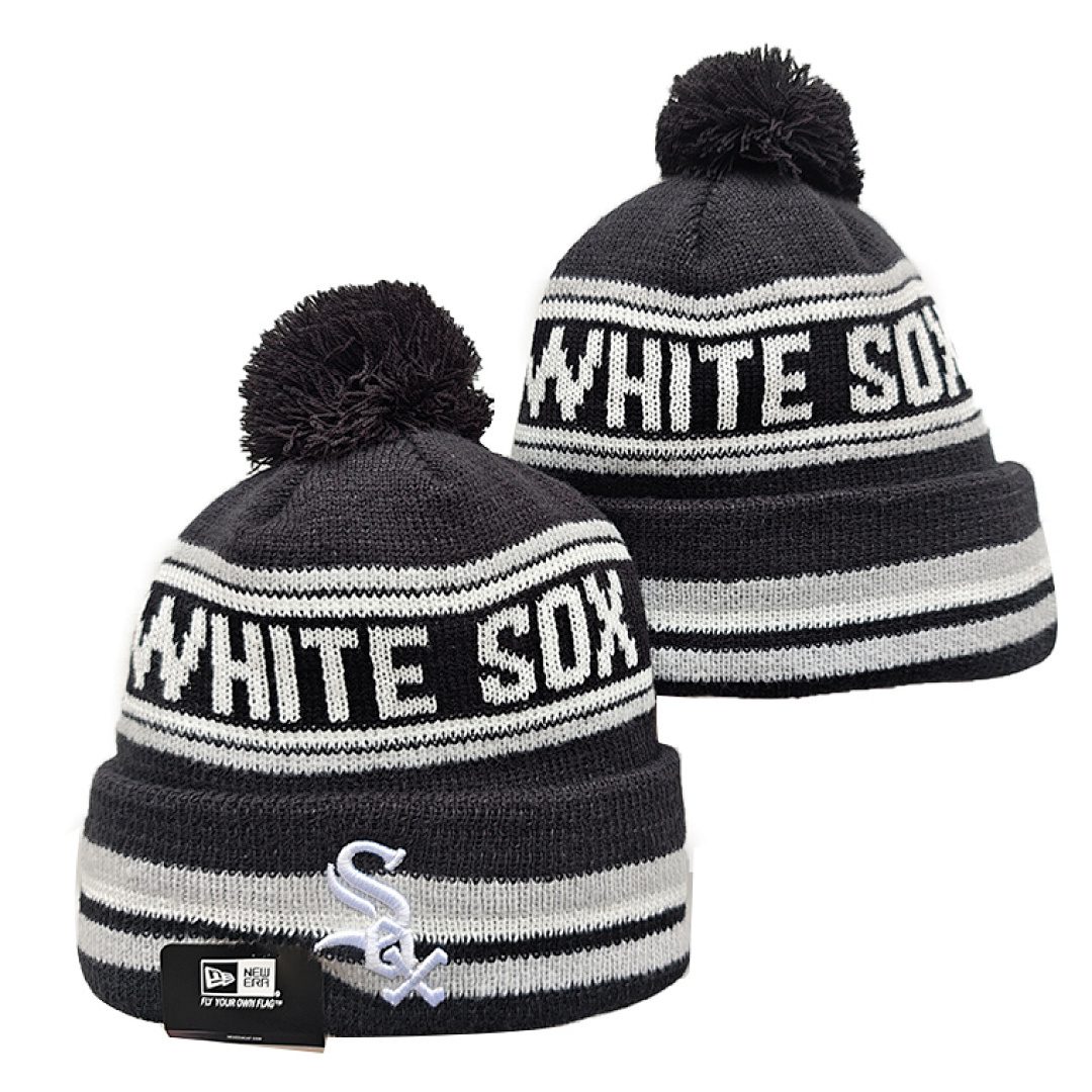 Gray/Black Baseball Beanie
