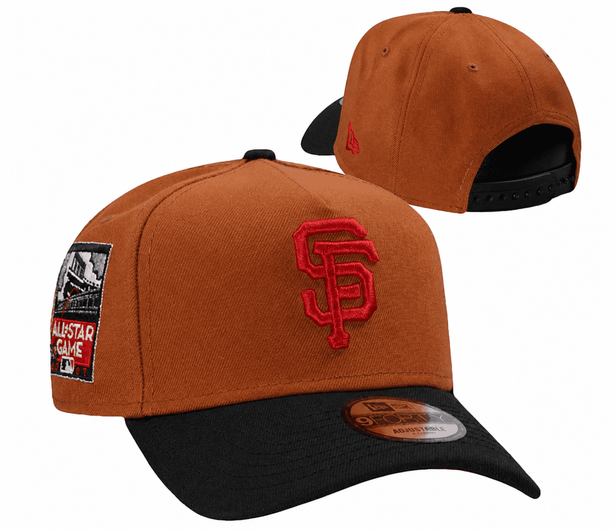 Rust/Black Baseball Hat