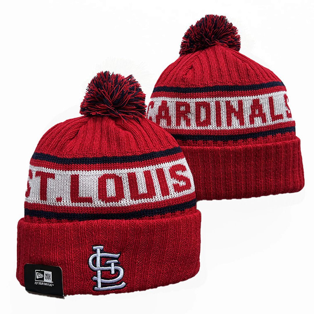 Red/White/Navy Baseball Beanie