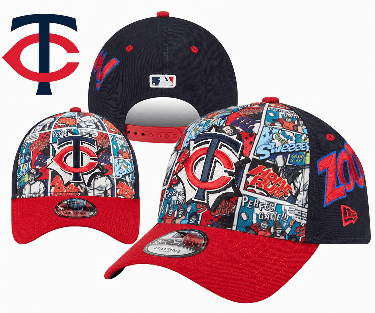 Navy/Red Baseball Hat