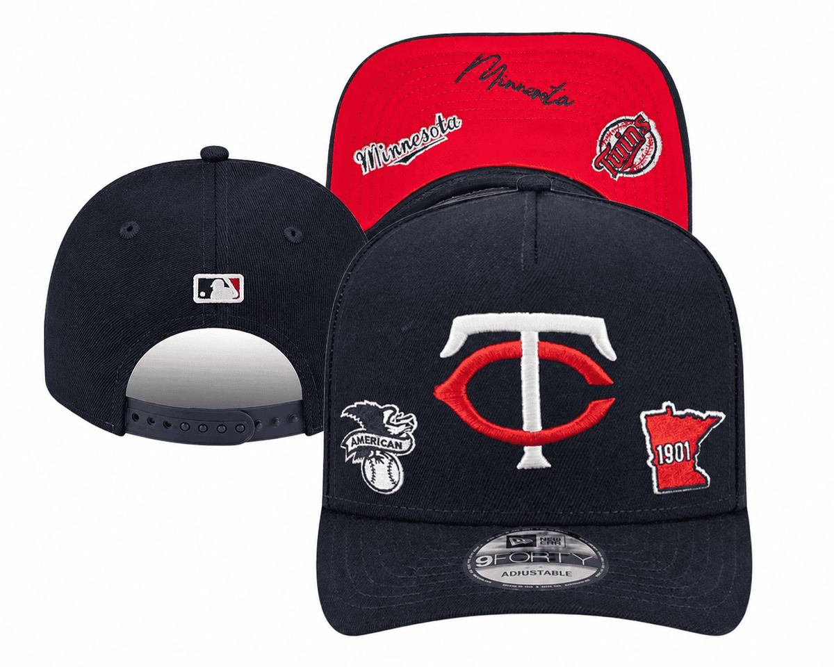 Navy/Red Baseball Hat