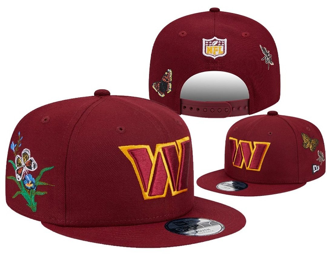 Burgundy Football Hat
