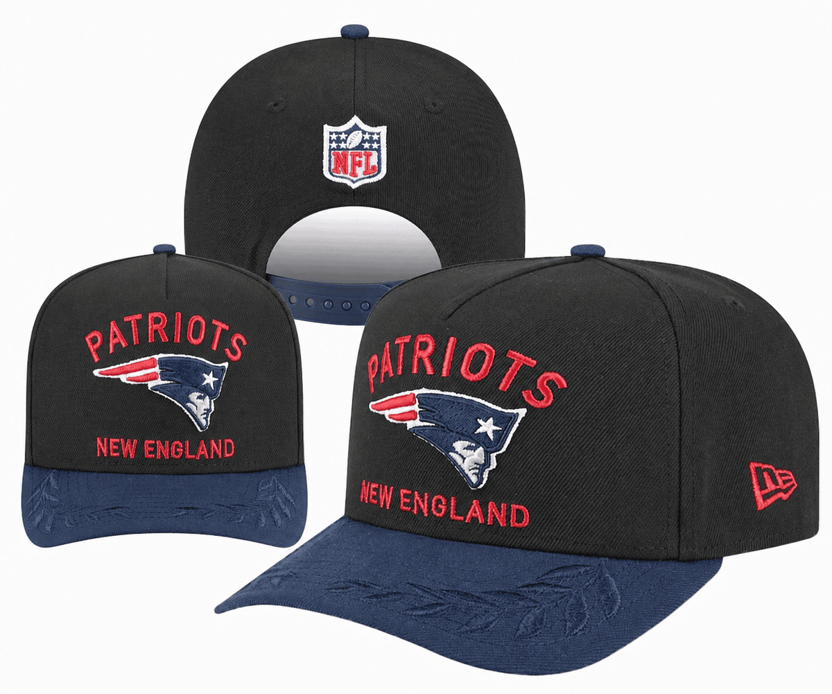 Black/Navy Football Hat