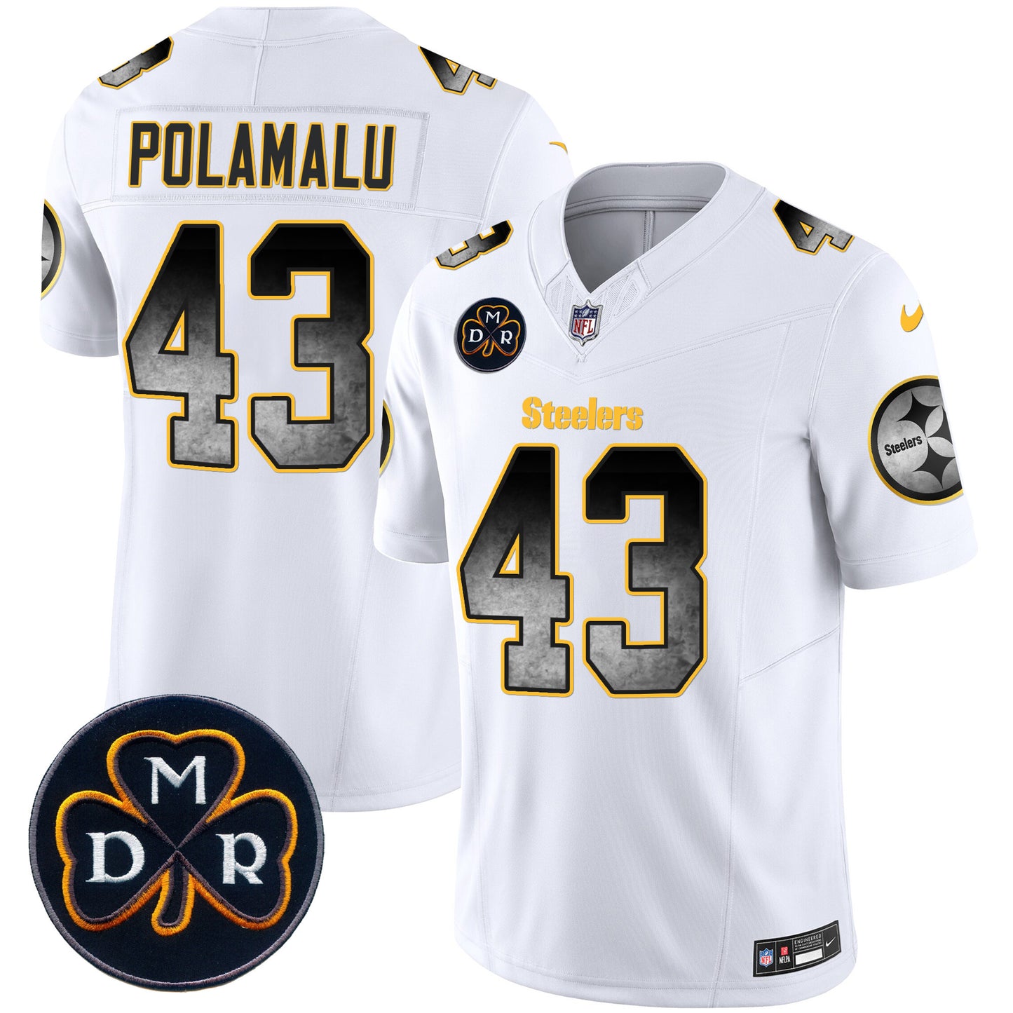 White - Troy Polamalu