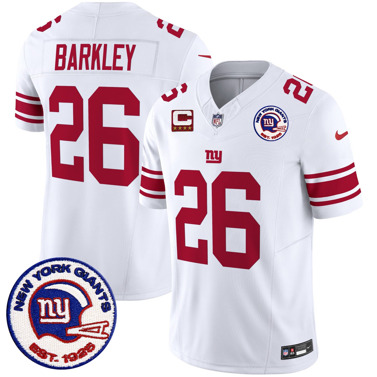 White - Saquon Barkley