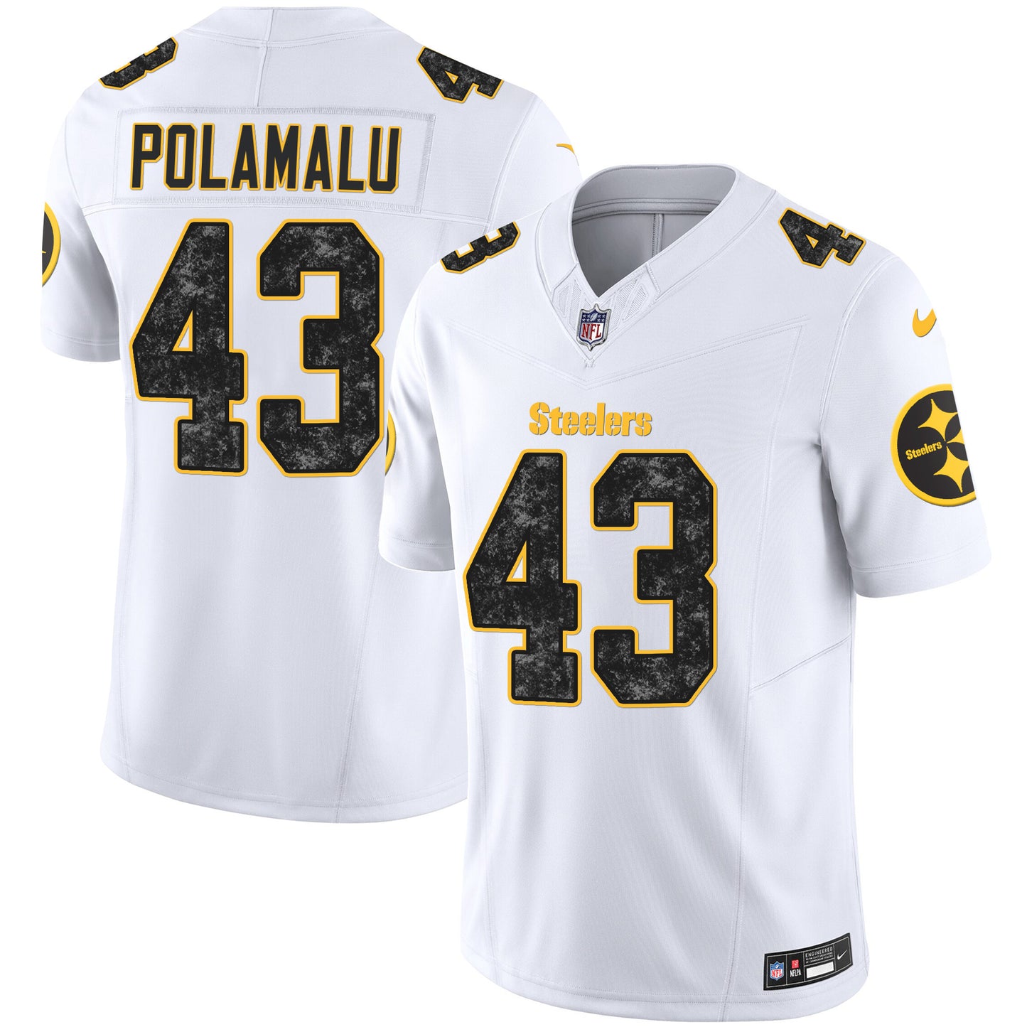 White - Troy Polamalu