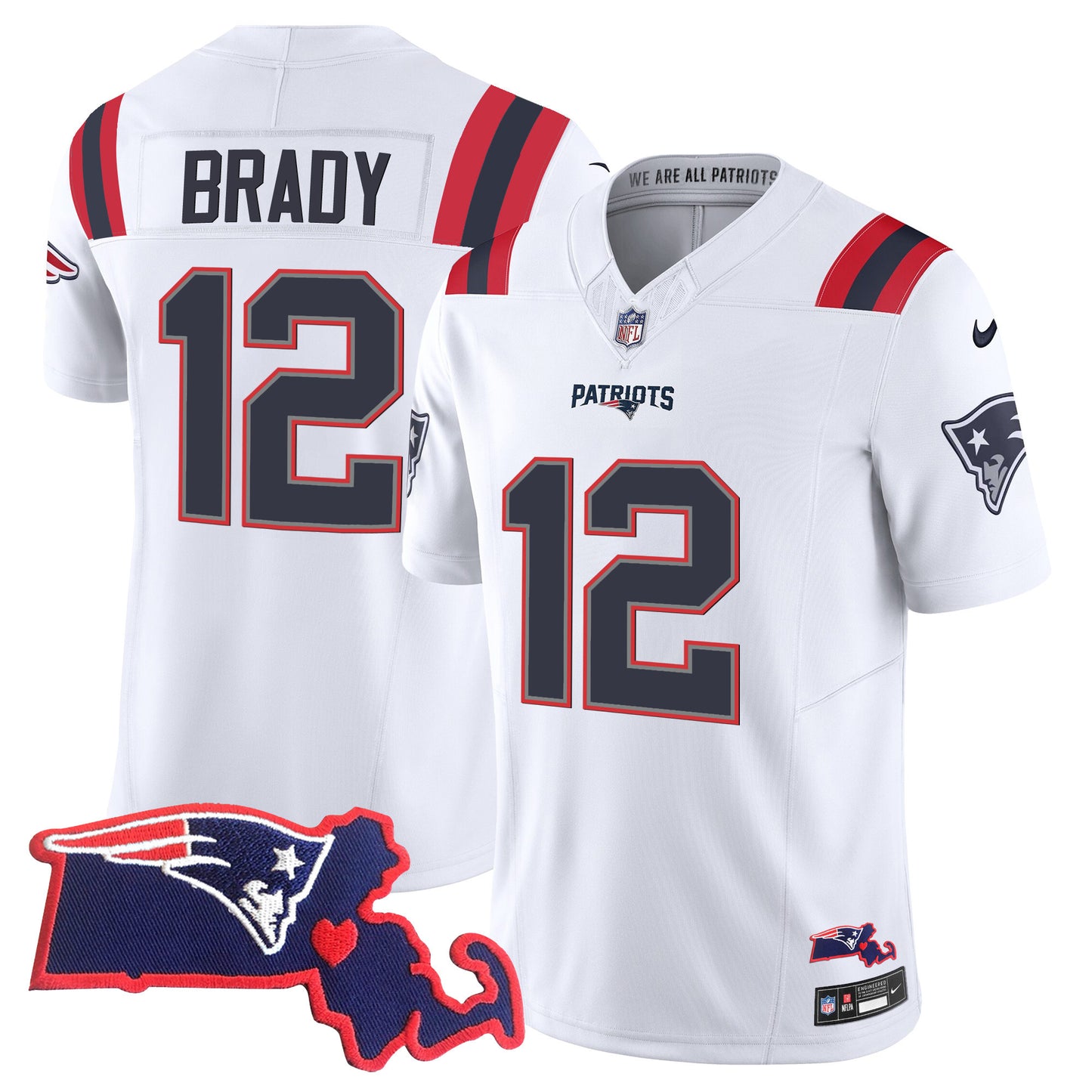 White - Tom Brady