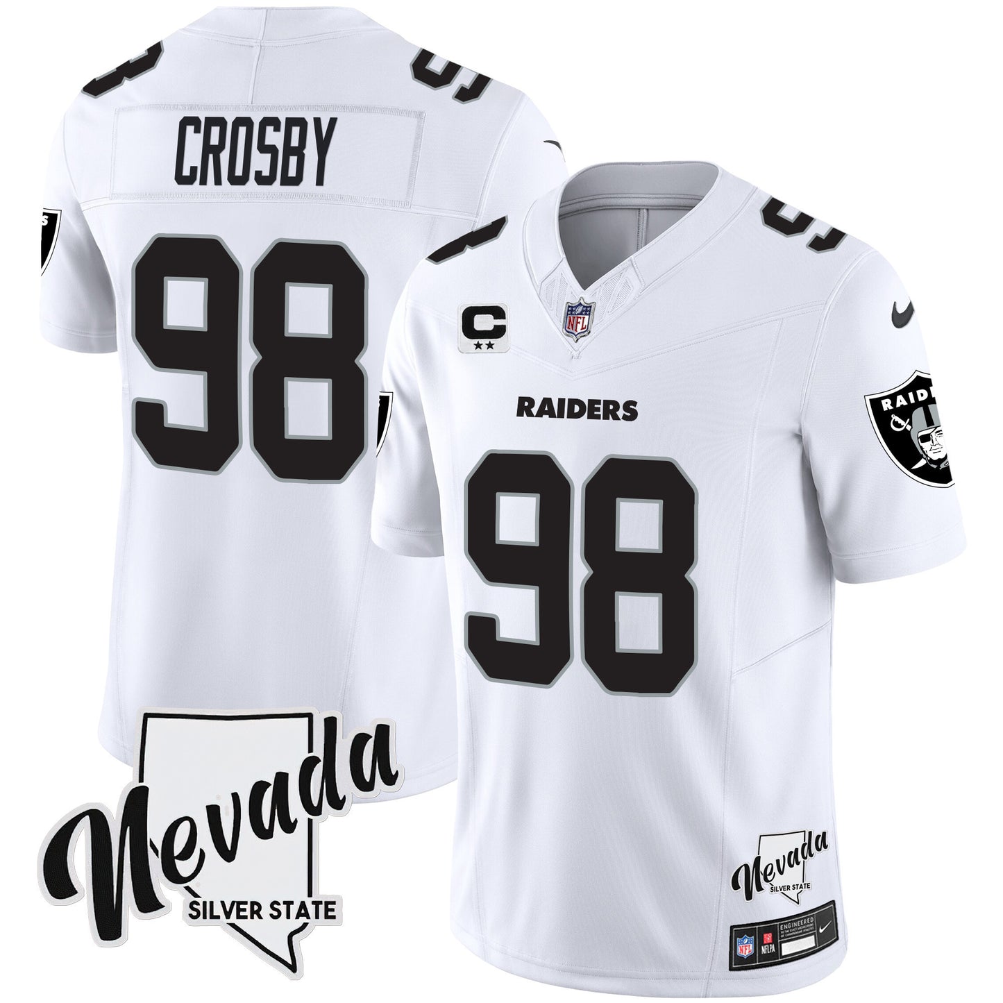 White - Maxx Crosby