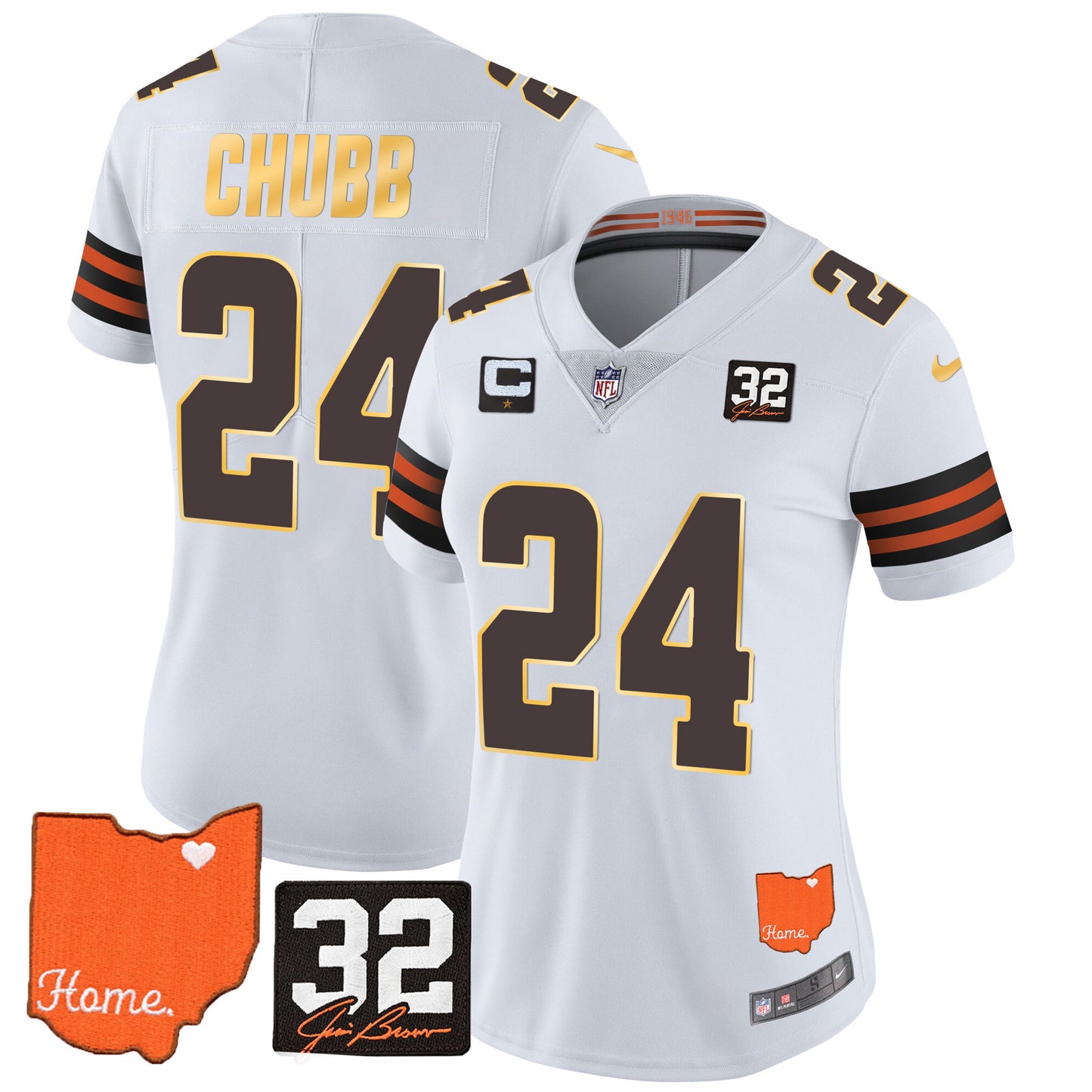 White - Nick Chubb