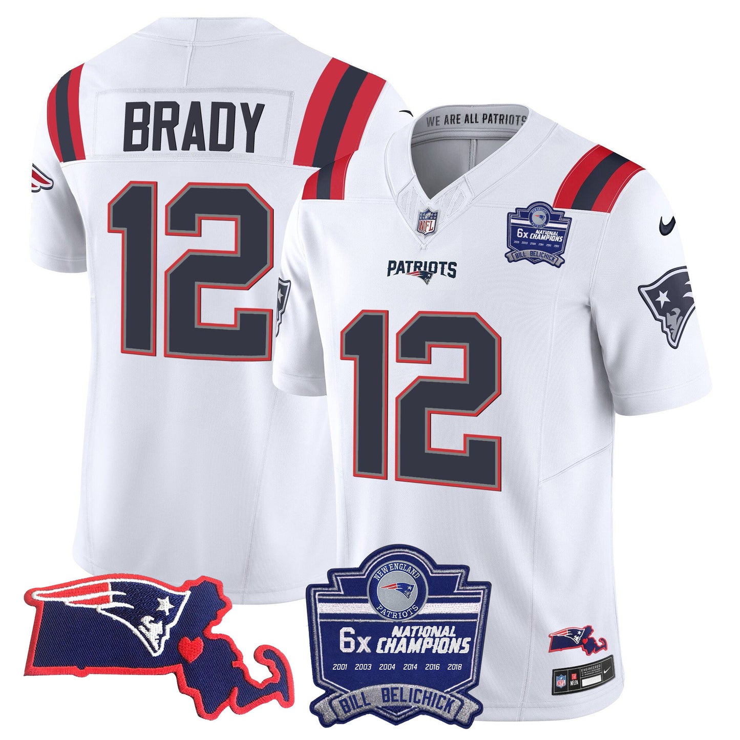 White - Tom Brady