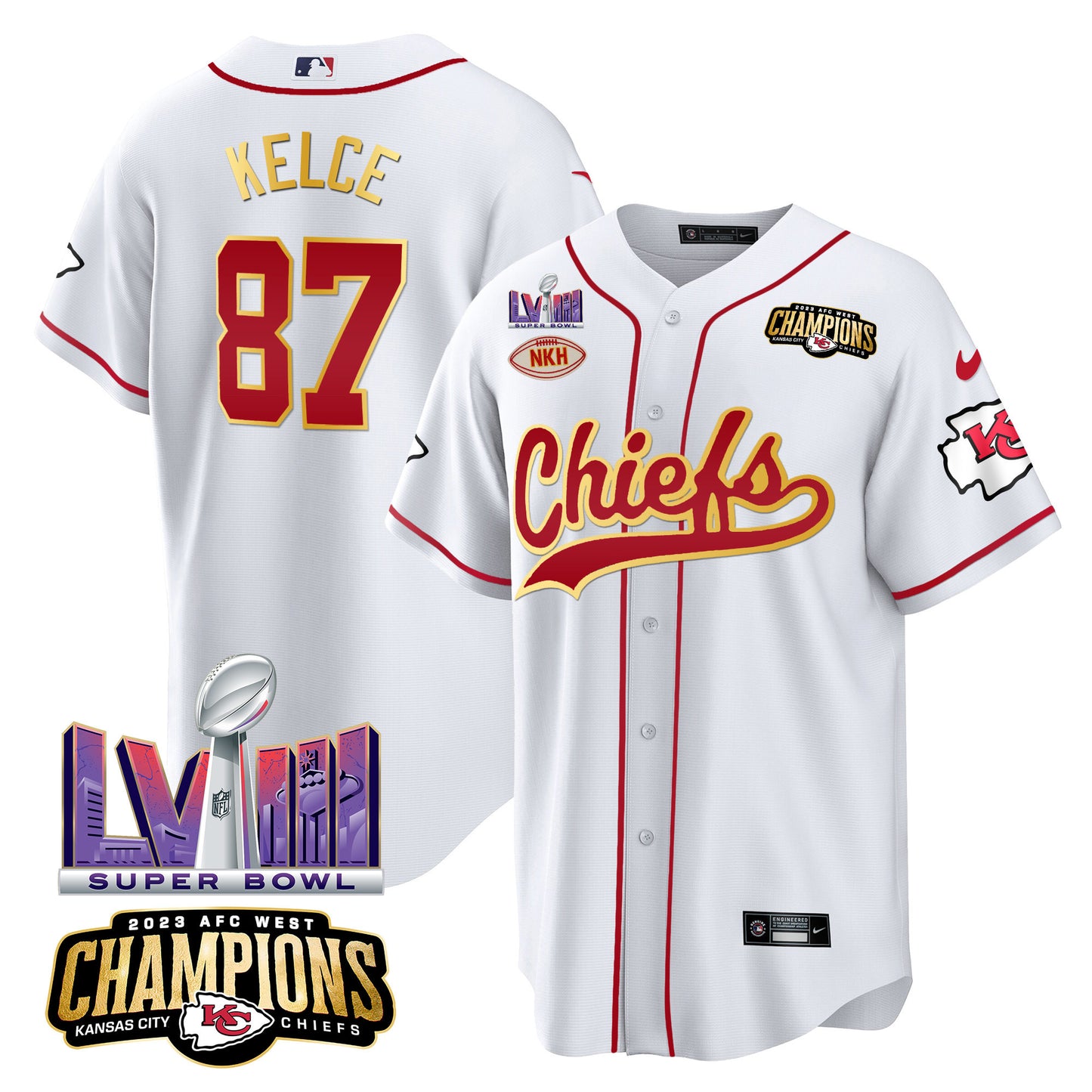 White - Travis Kelce