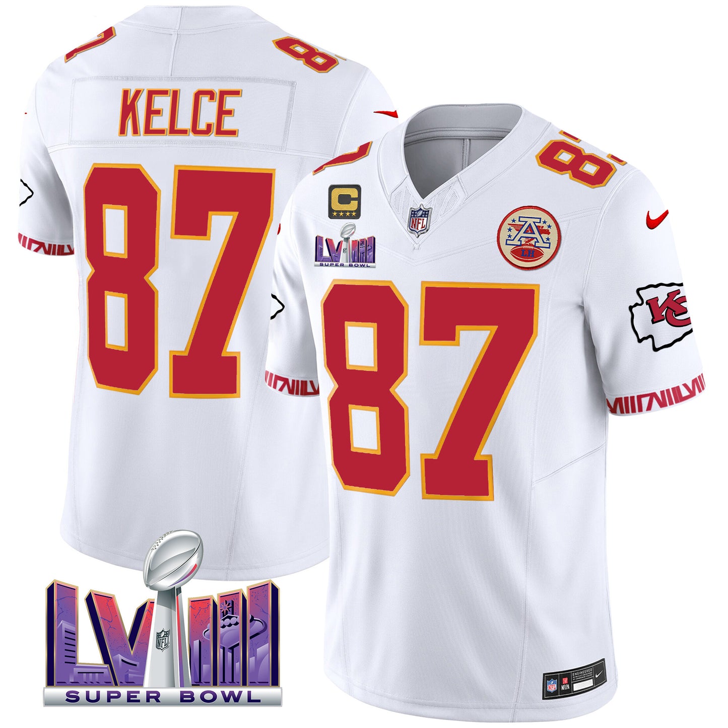 White - Travis Kelce