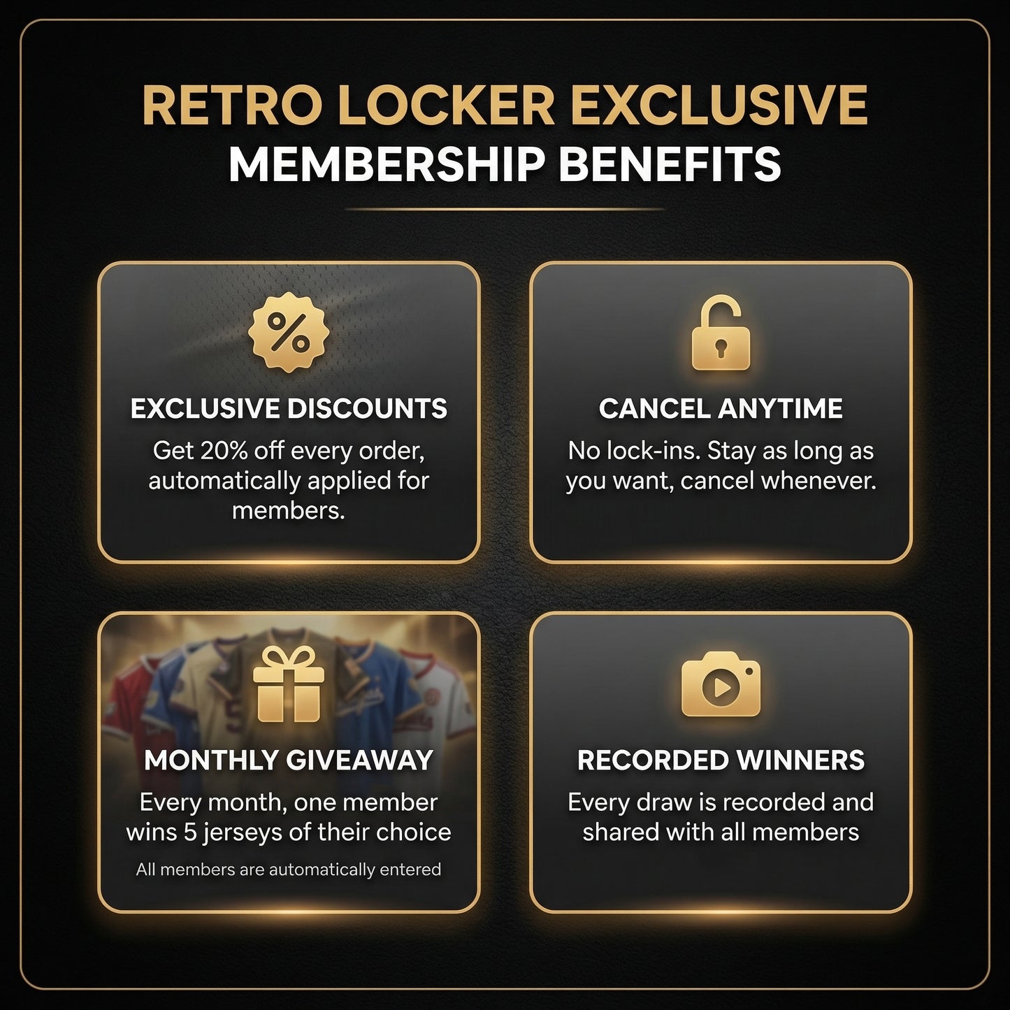 Retro Locker Exclusive club