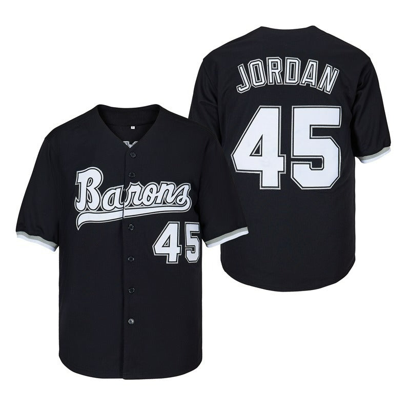 Birmingham Barons #45 Jordan Baseball Jersey