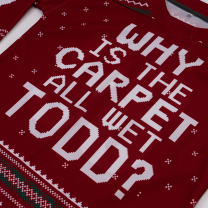 Margo & Todd Christmas Hockey Jersey