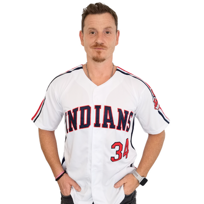 Lou Brown Indians Baseball Jersey