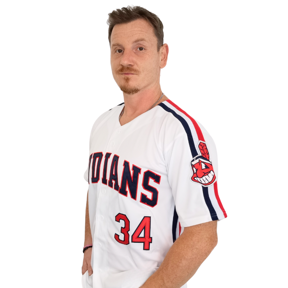 Lou Brown Indians Baseball Jersey