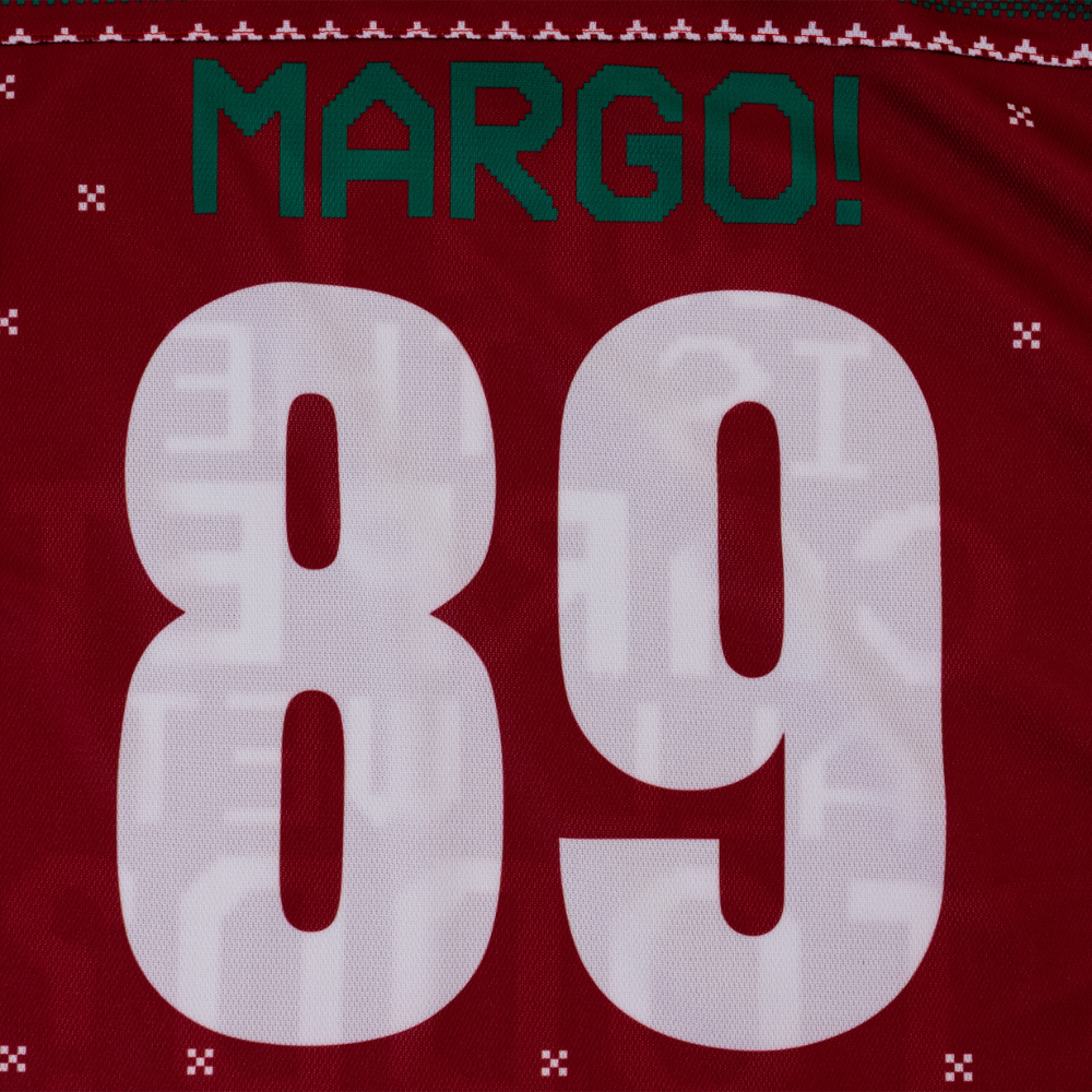 Margo & Todd Christmas Hockey Jersey