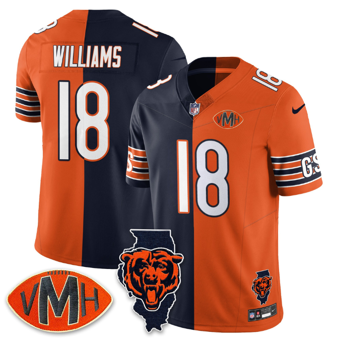 Orange Navy - Caleb Williams - 18