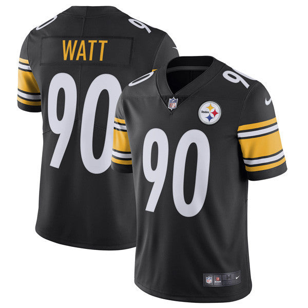 T.J. Watt Pittsburgh Black Home Jersey