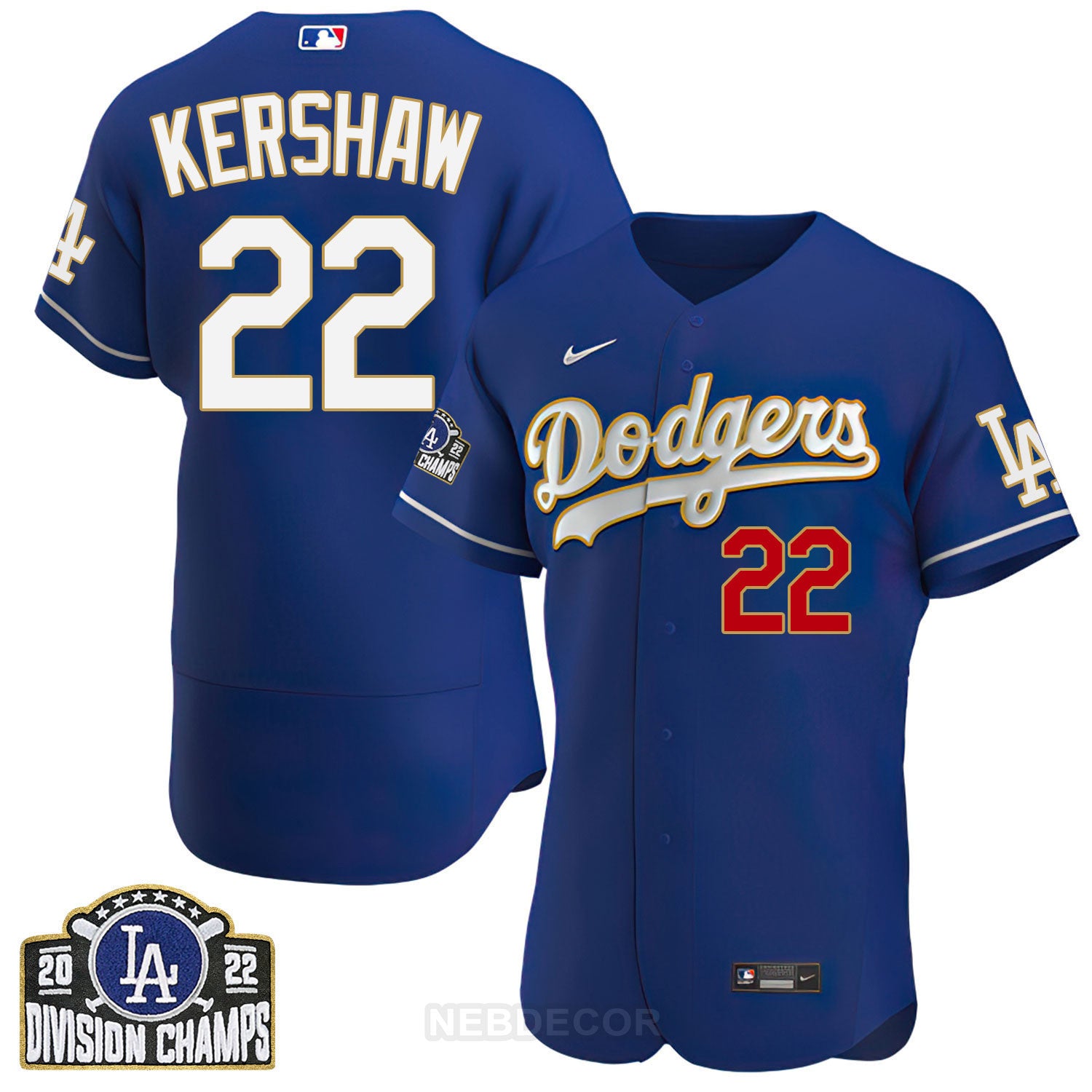 Flex Navy - Clayton Kershaw
